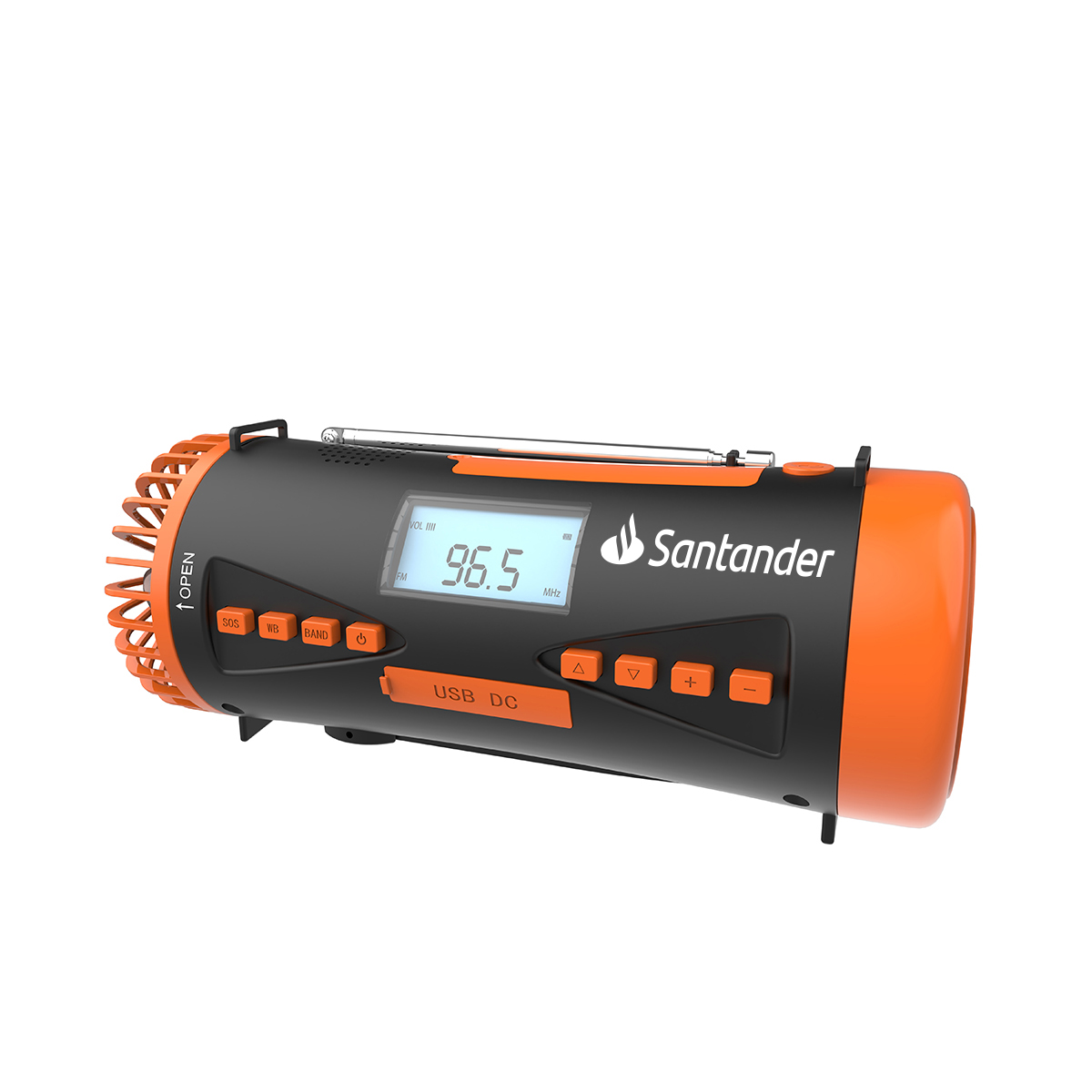 ResQ Emergency Hand Crank Weather Radio – AM/FM/NOAA, Camping Fan & 4000mAh Power Bank 25