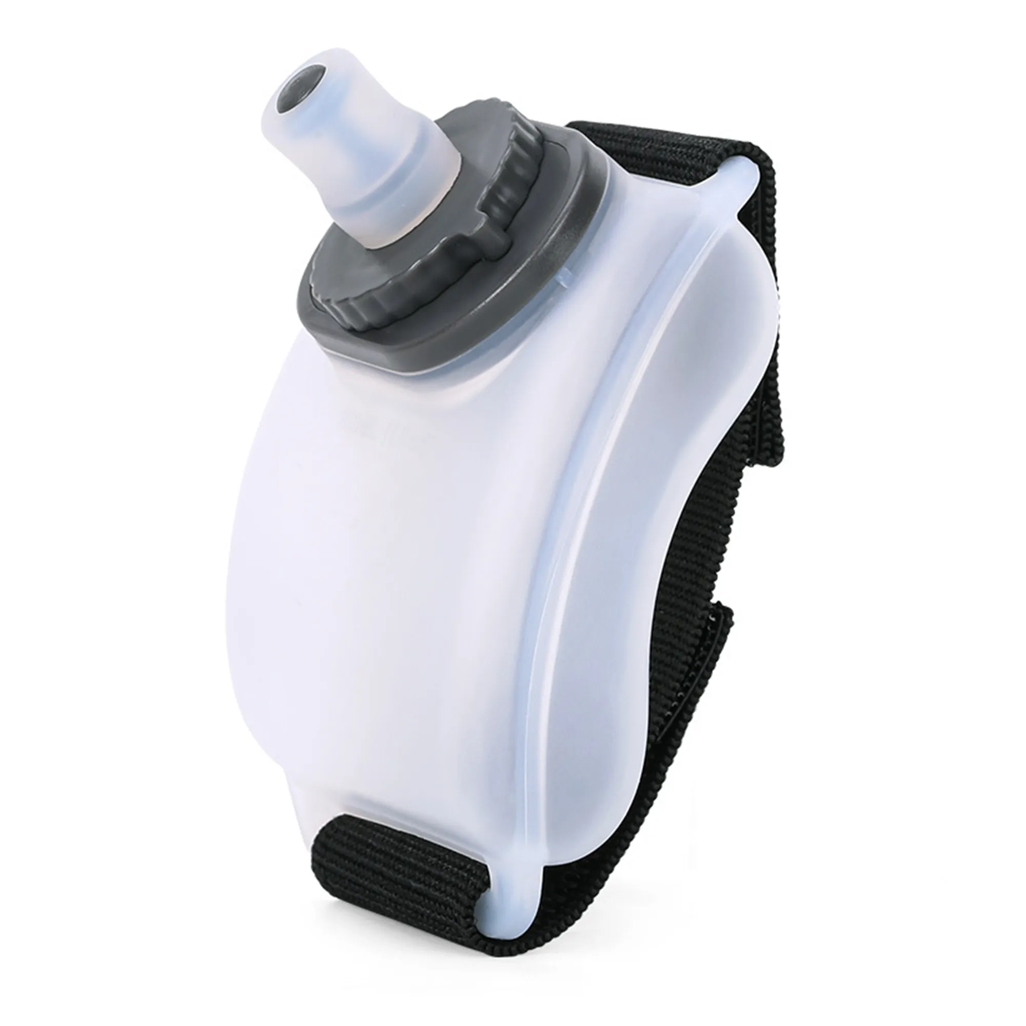 Wrist Sports Water Bottle Logo With Adjustable W Strap 2