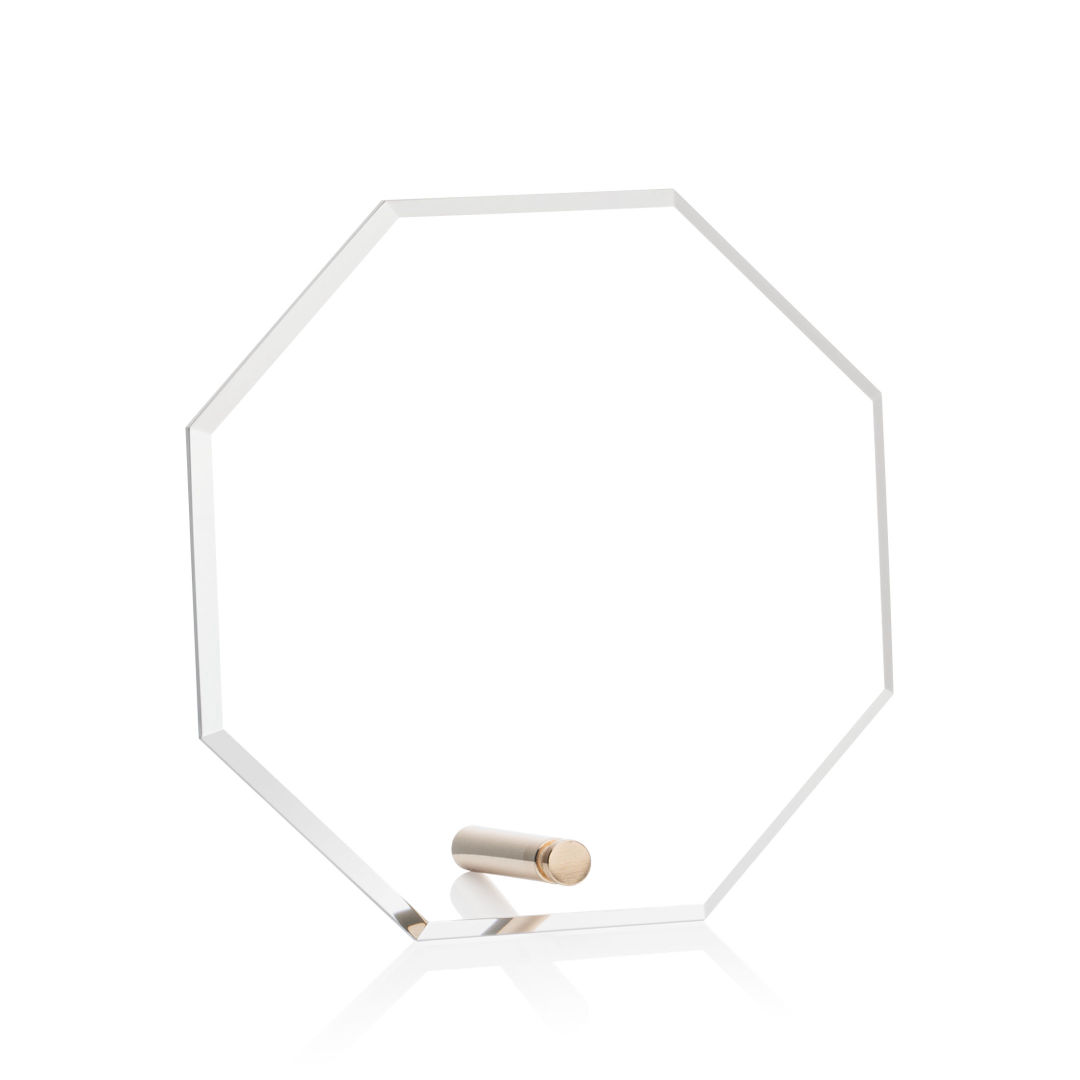 Polaris Octagon VividPrint™ Award - Gold 12