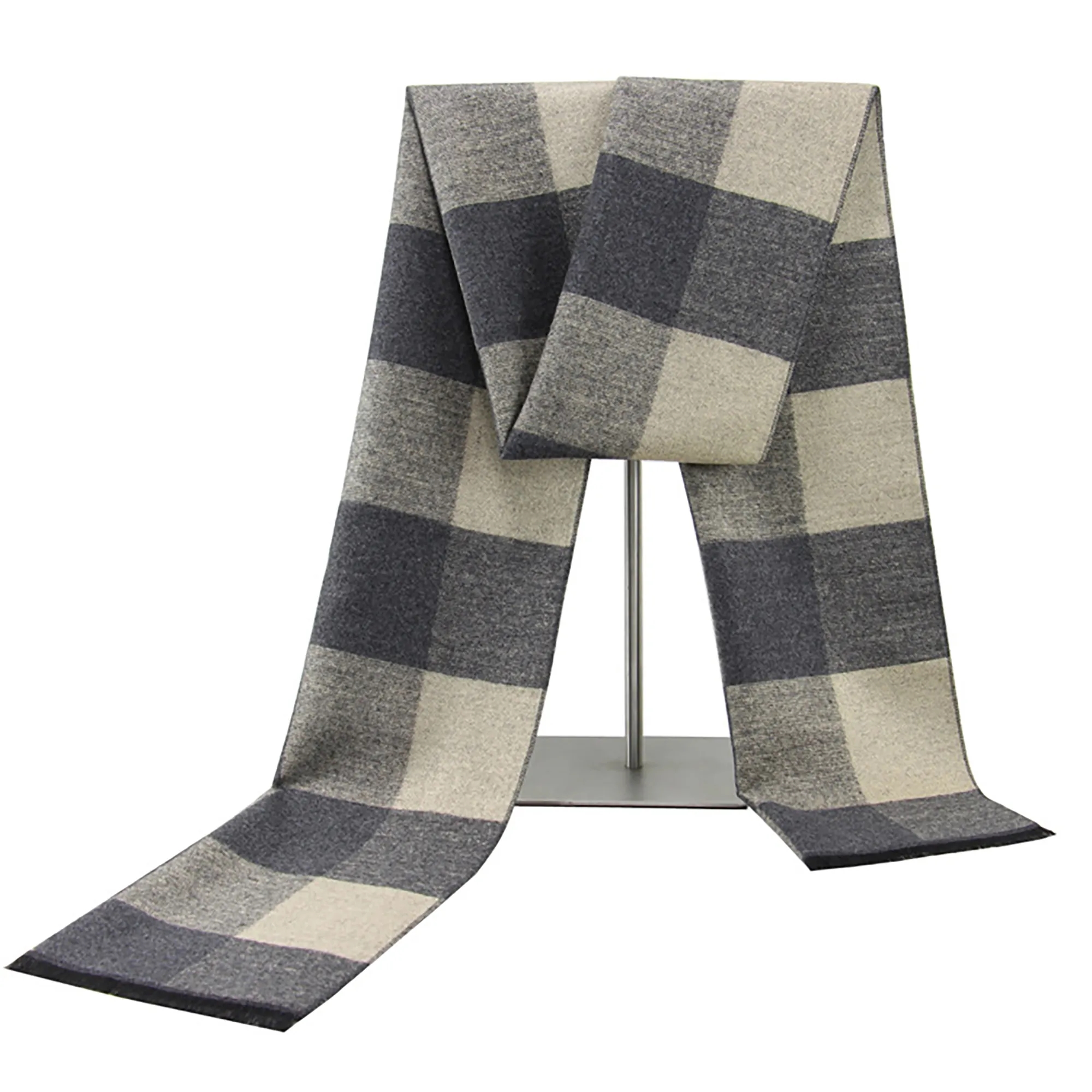 Plaid Warm Scarf MOQ 100PCS 7