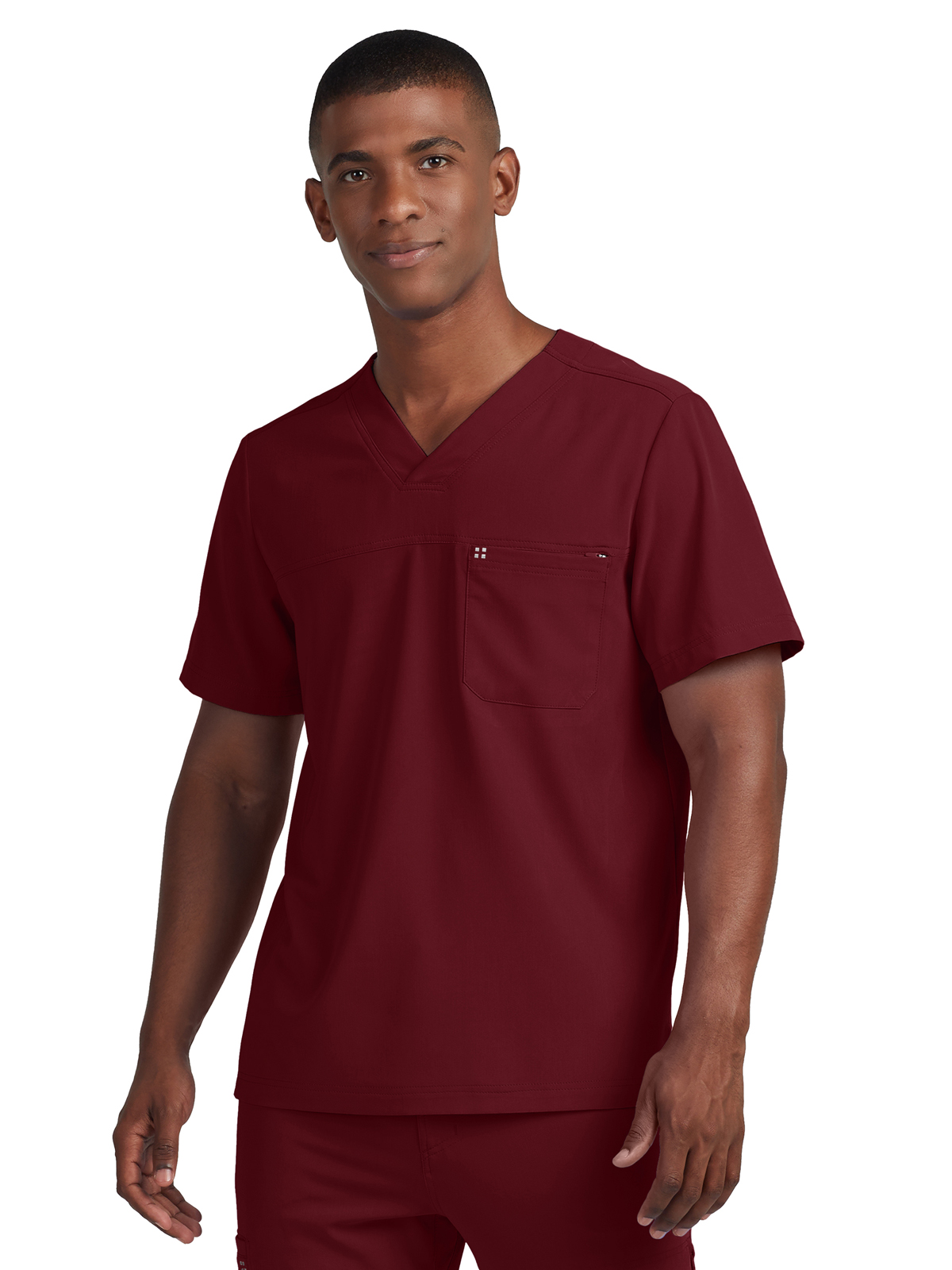 White Cross - CRFT - Men's Two-Pocket Fluid Resistant V-Neck Top 18
