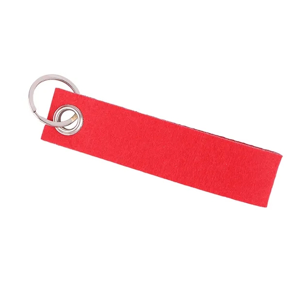Custom Rpet Felt Keychain 1