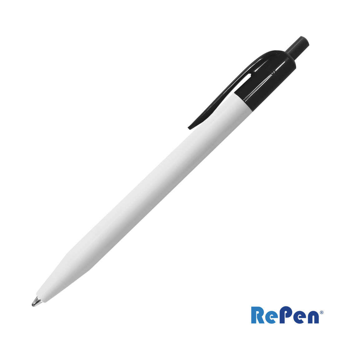 RePen® White Clicker rPET Pen 12