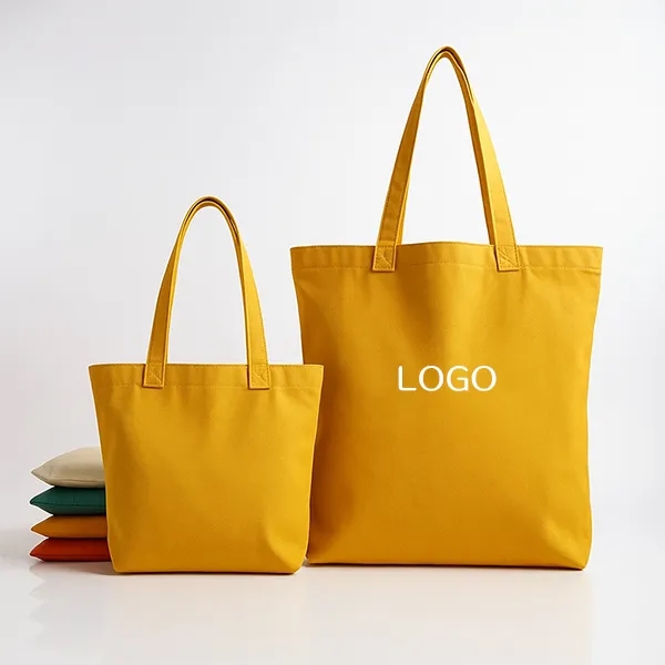 Premium Cotton Canvas Tote Bag - Durable & Versatile 2