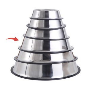 25cm Metal Pet Food Bowl 18