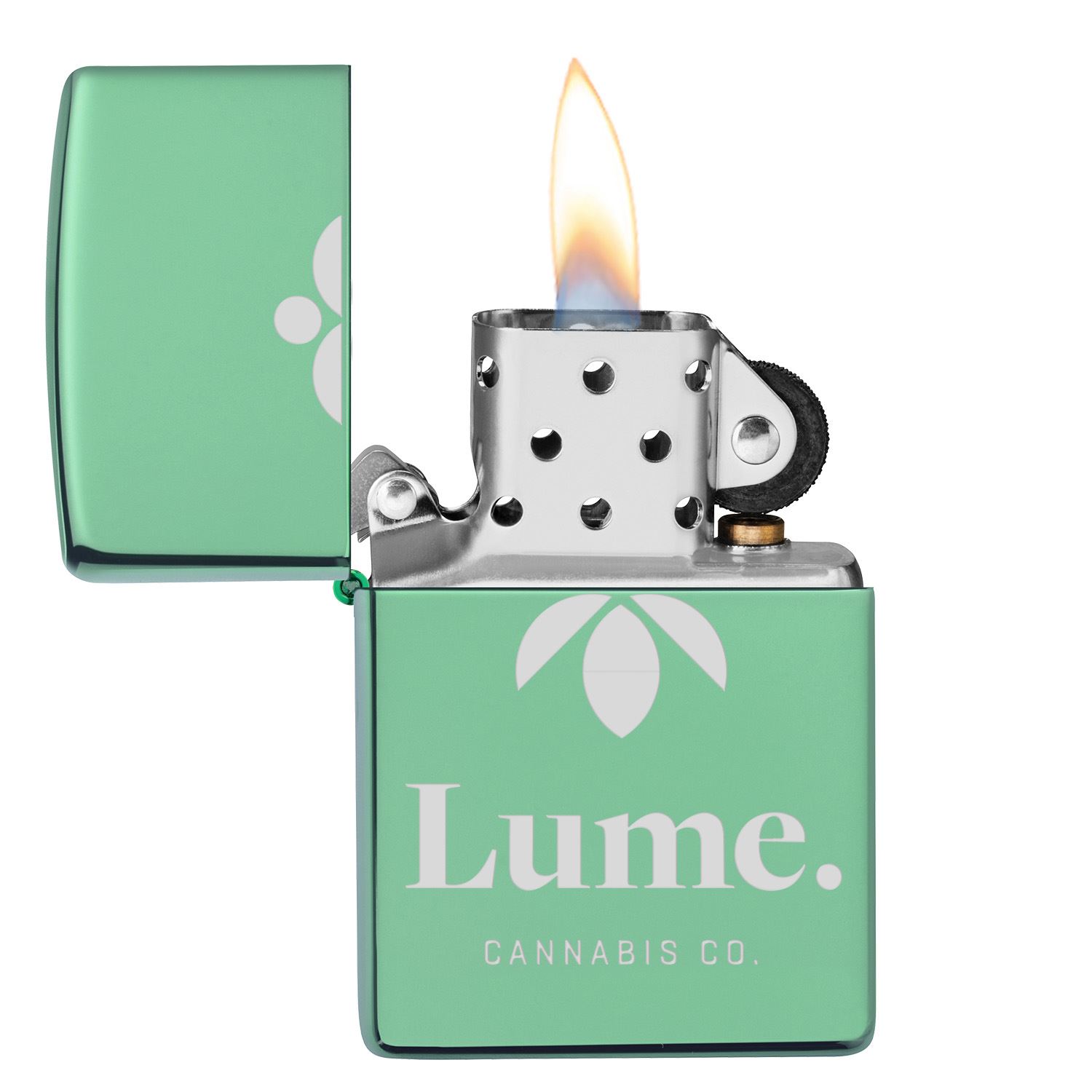 High Polish Green Zippo® Windproof Lighter 4