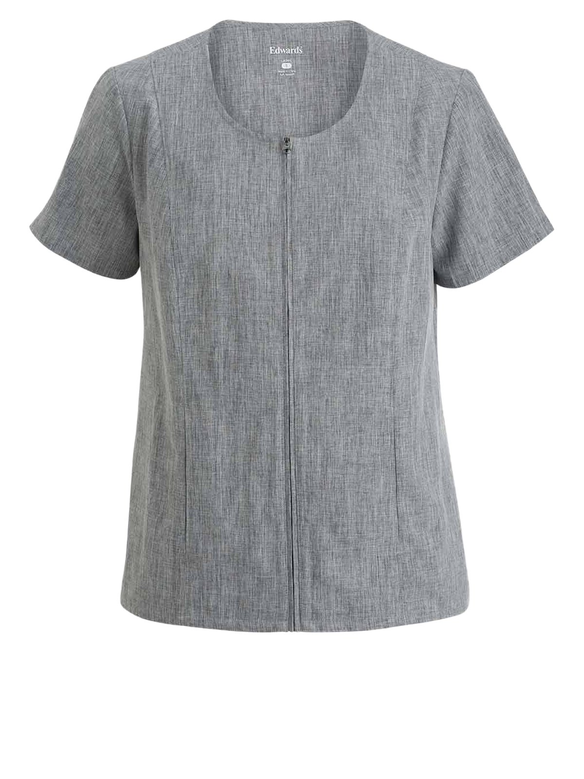 Edwards Industries - Women's Scoop Neck Full-Zip Tunic