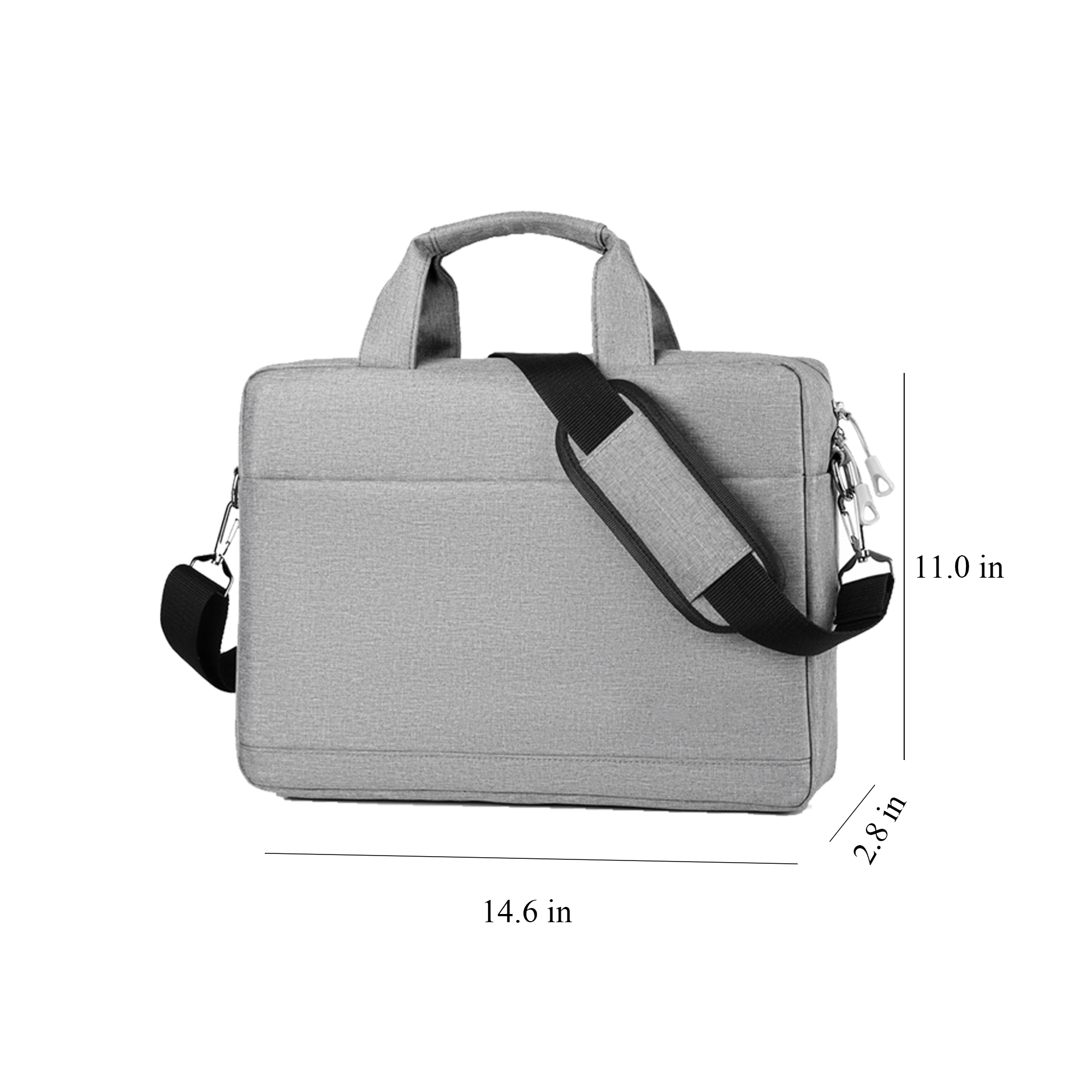 Oxford 14 Inch Laptop Messenger Bag 6
