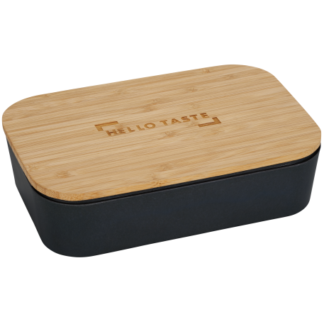 Bamboo Fiber Lunch Box with Cutting Board Lid 83