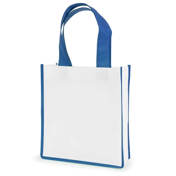 Rpet Mini Shopper Tote Bag With Color Trim -8.26x9x3.15 5