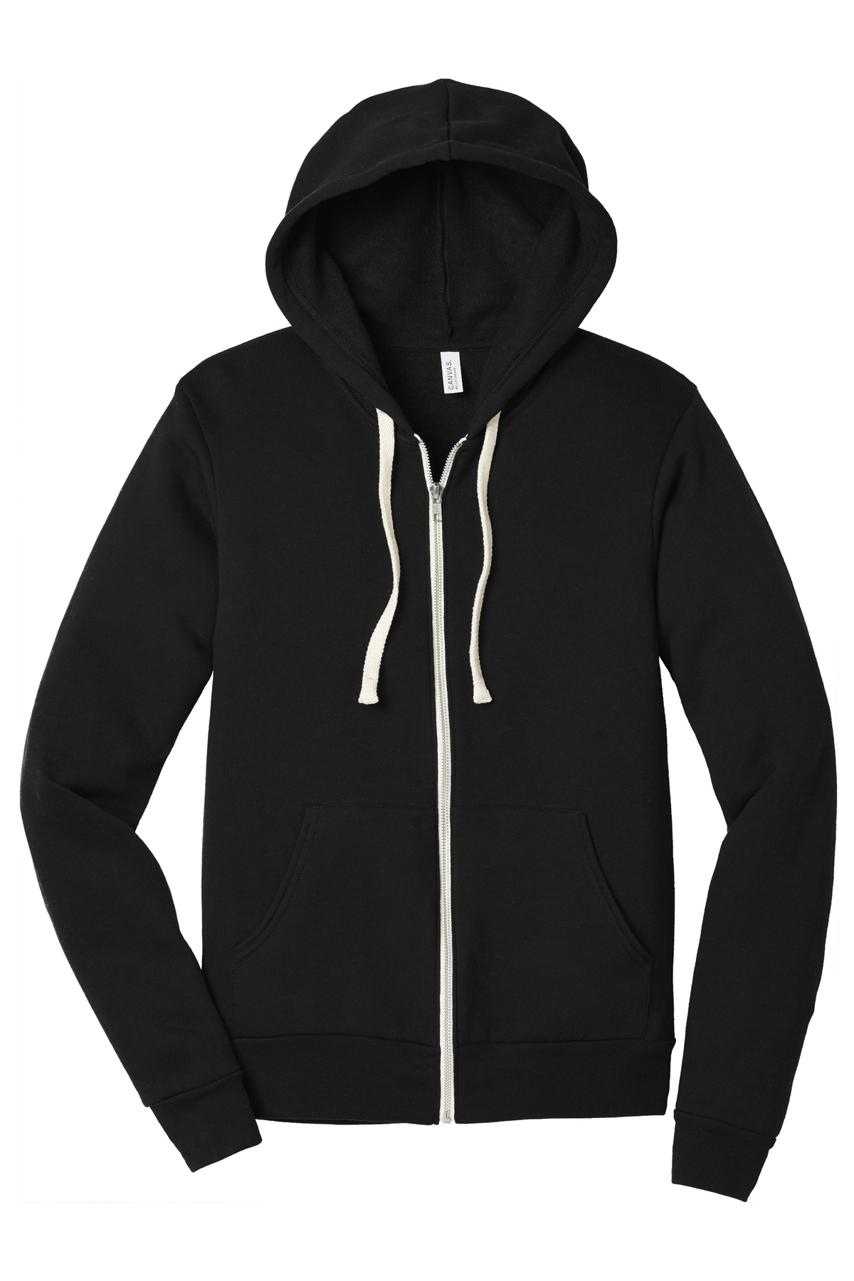 BELLA+CANVAS Unisex Triblend Sponge Fleece Full-Zip Hoodie. BC3909 2