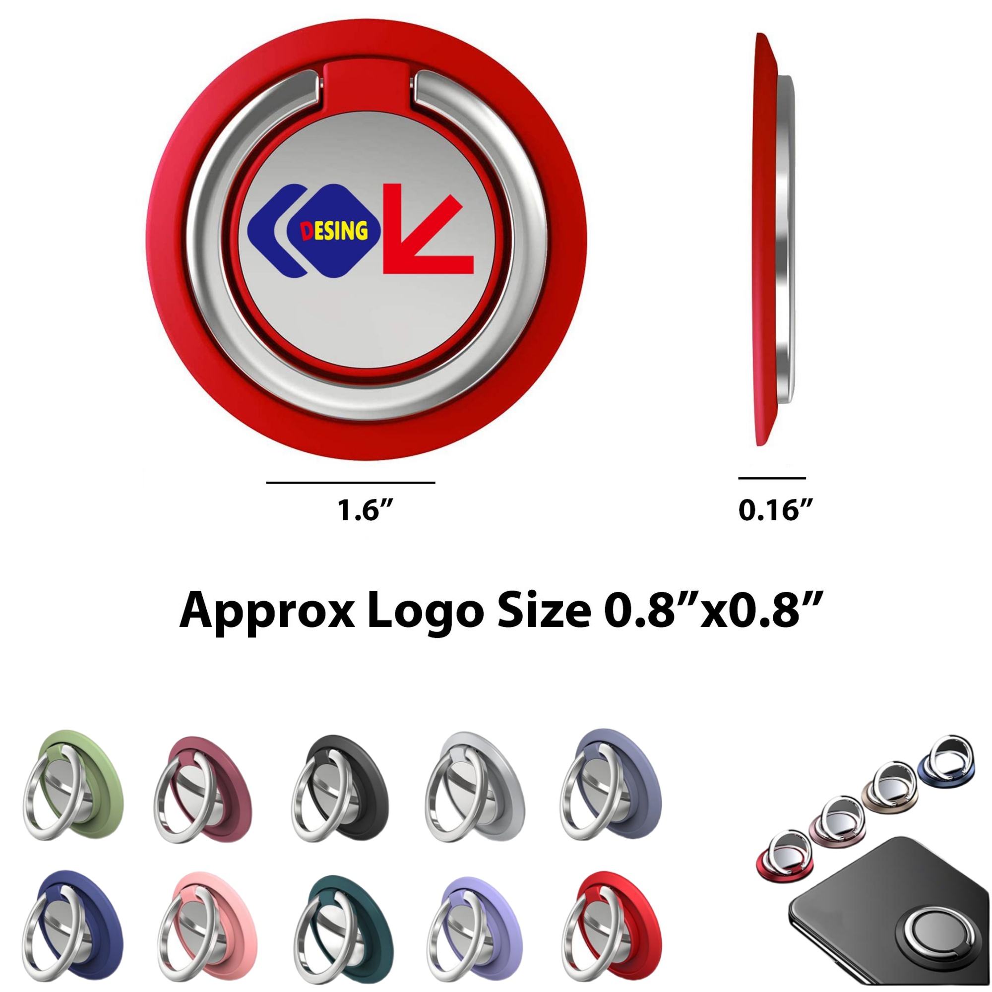 SnapLoop Phone Ring Grip Holder 3