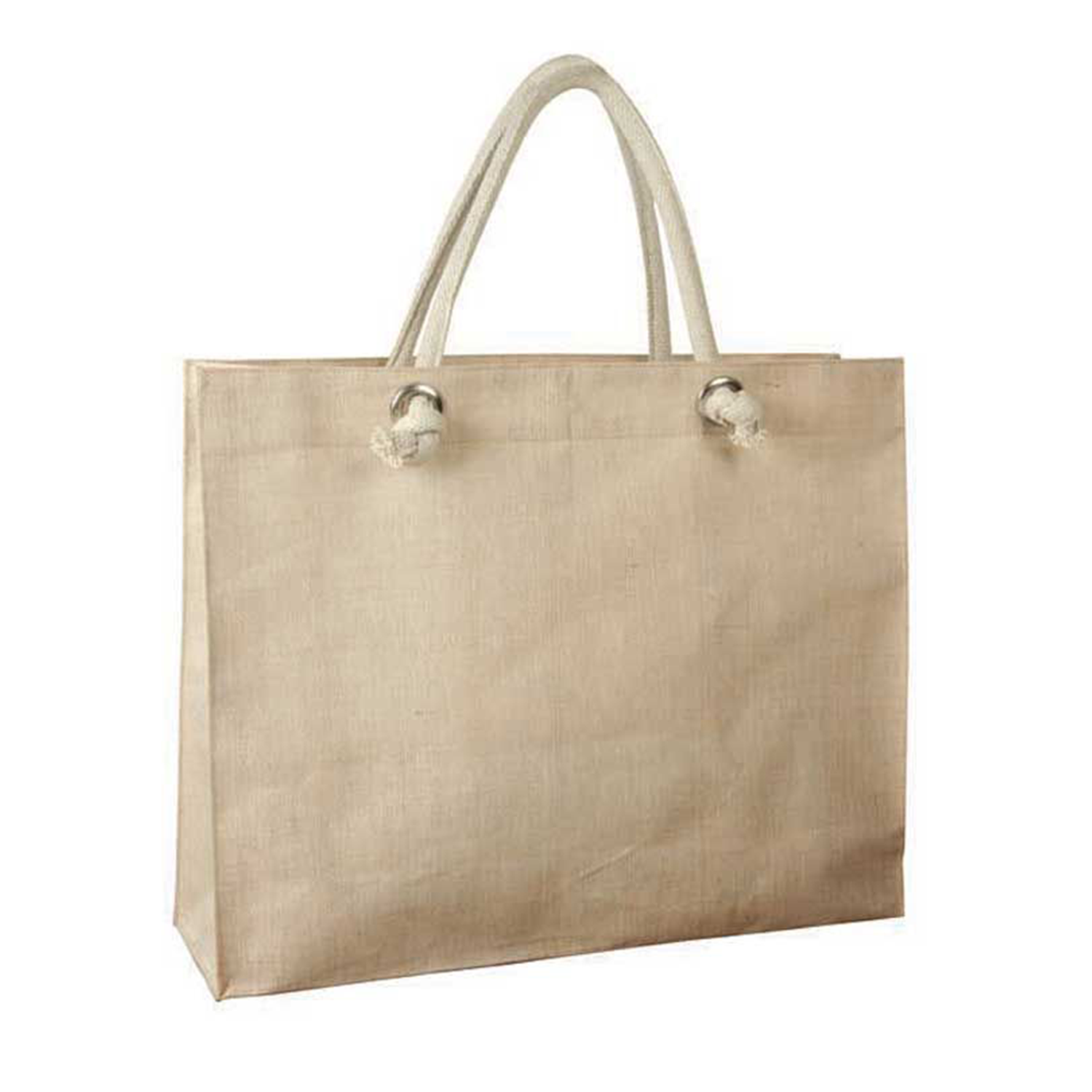 Canvas Laminated Tote Bag, custom tote bag with logo imprint 2
