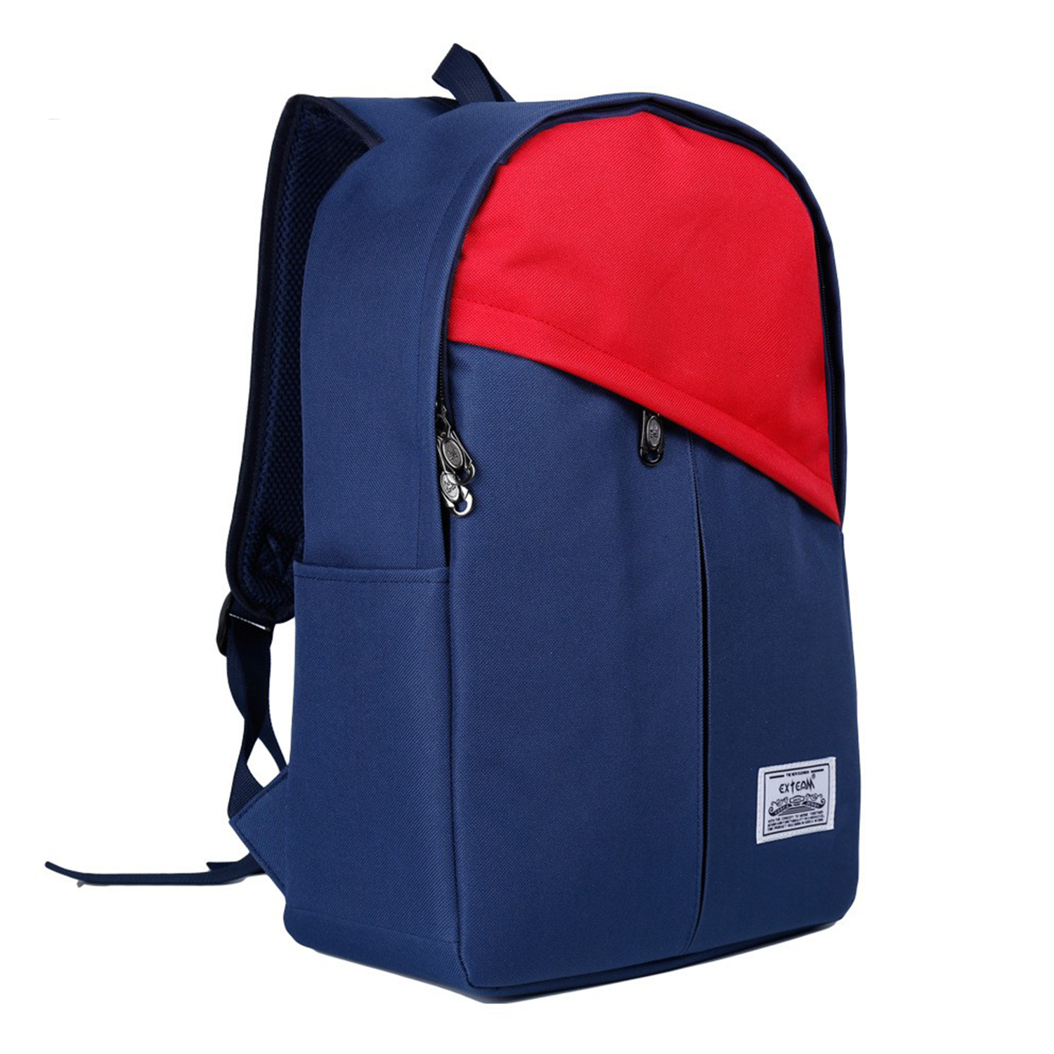 Nylon Double Shoulder Leisure Student Backpack 7