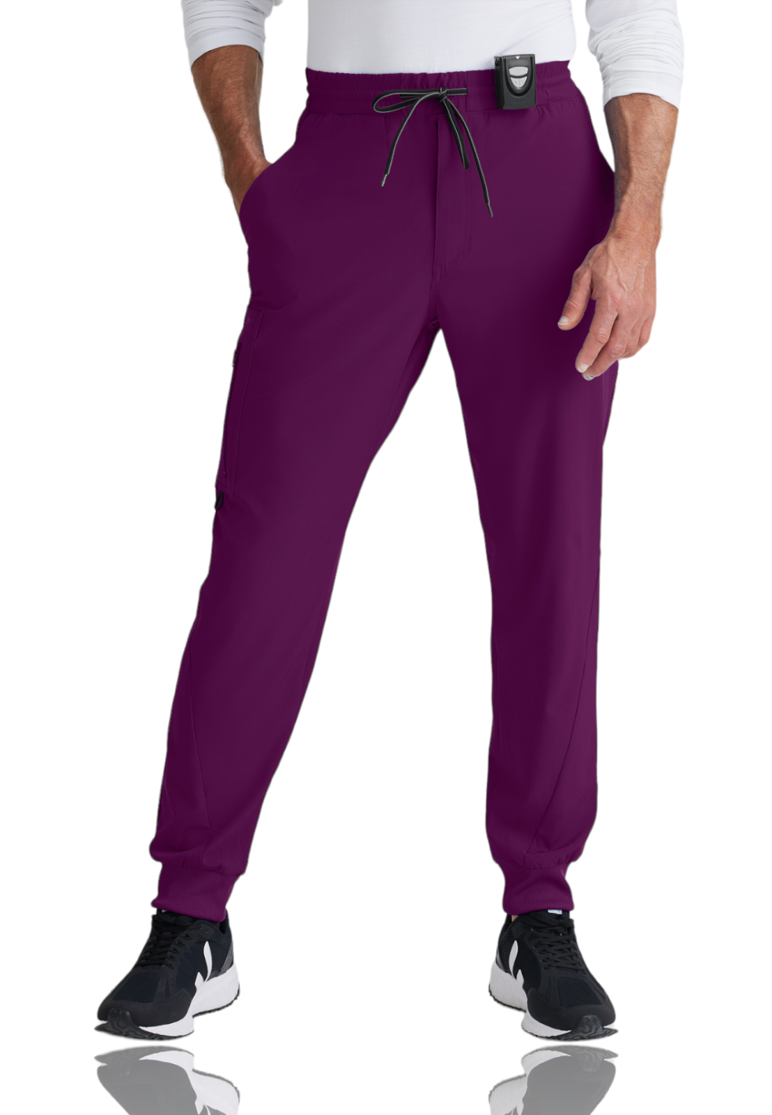 Barco One - Men's Six-Pocket Drawcord Waist Vortex Jogger Scrub Pant 13