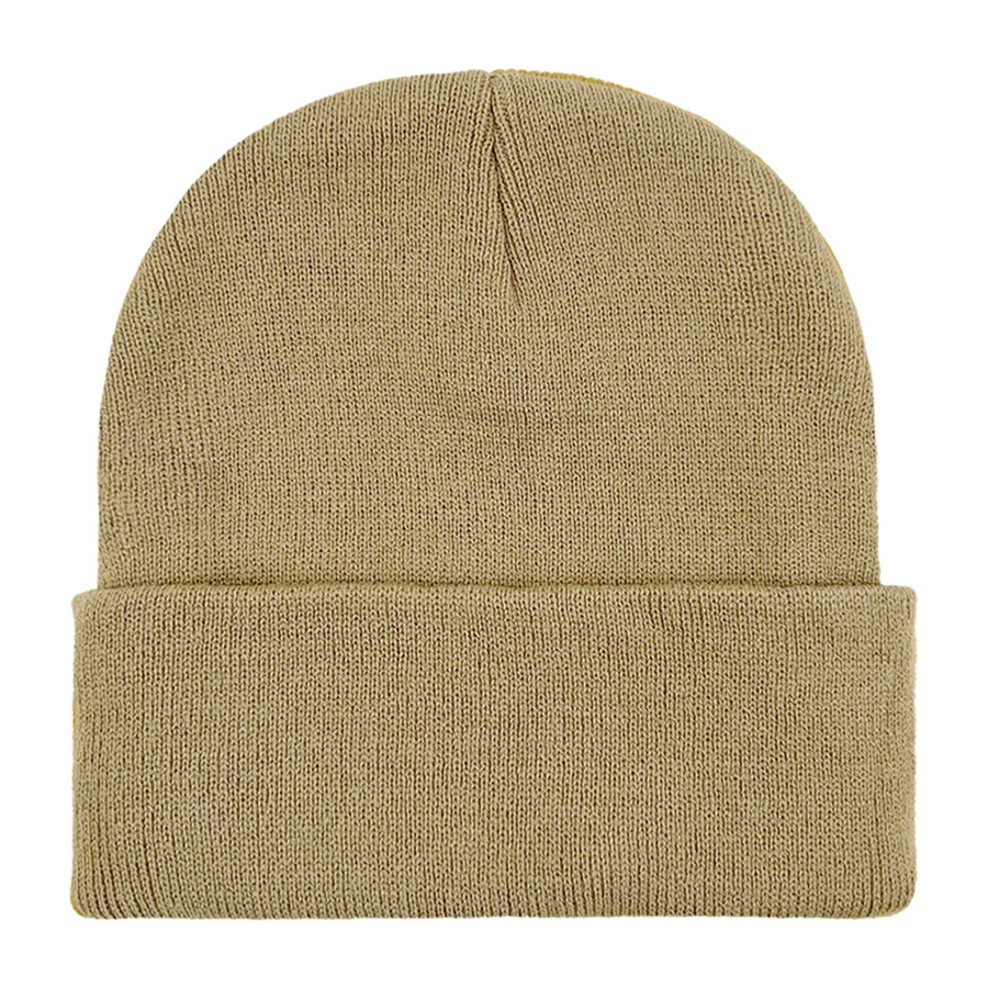 Classic Ribbed Cuffed Beanie with Custom Logo - 100% Acrylic 30