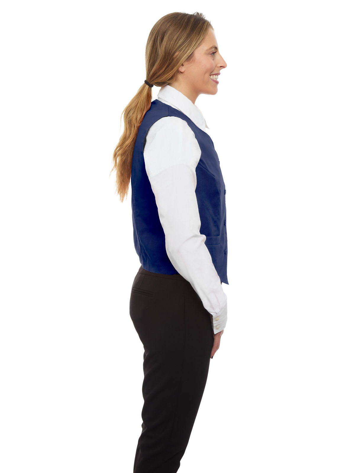Blue Generation - Women's 2-Pocket Scotchgard Treated Bistro Vest 8