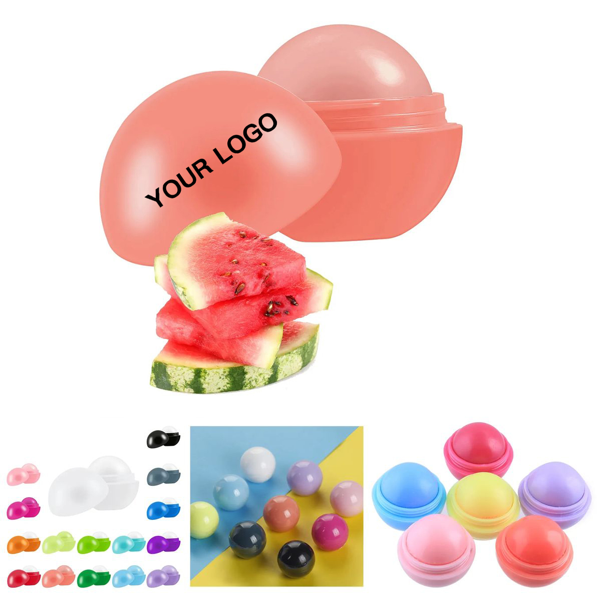 Compact Round Lip Balm for Purses or Travel 2