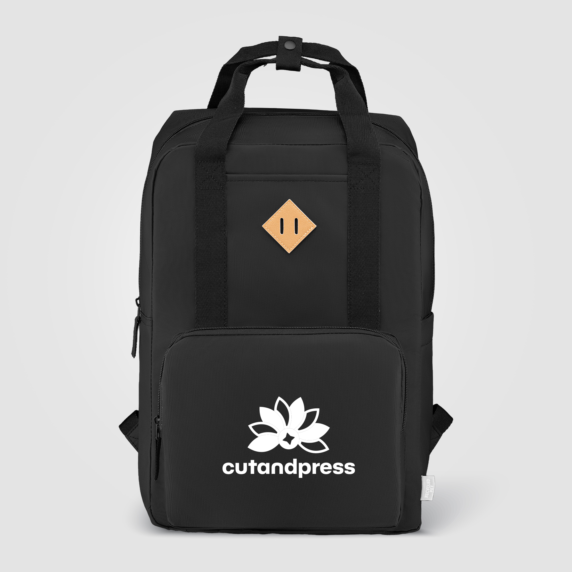 Majesty 300D rPET 15 inch Laptop Adjustable Strap Backpack - 16L 10