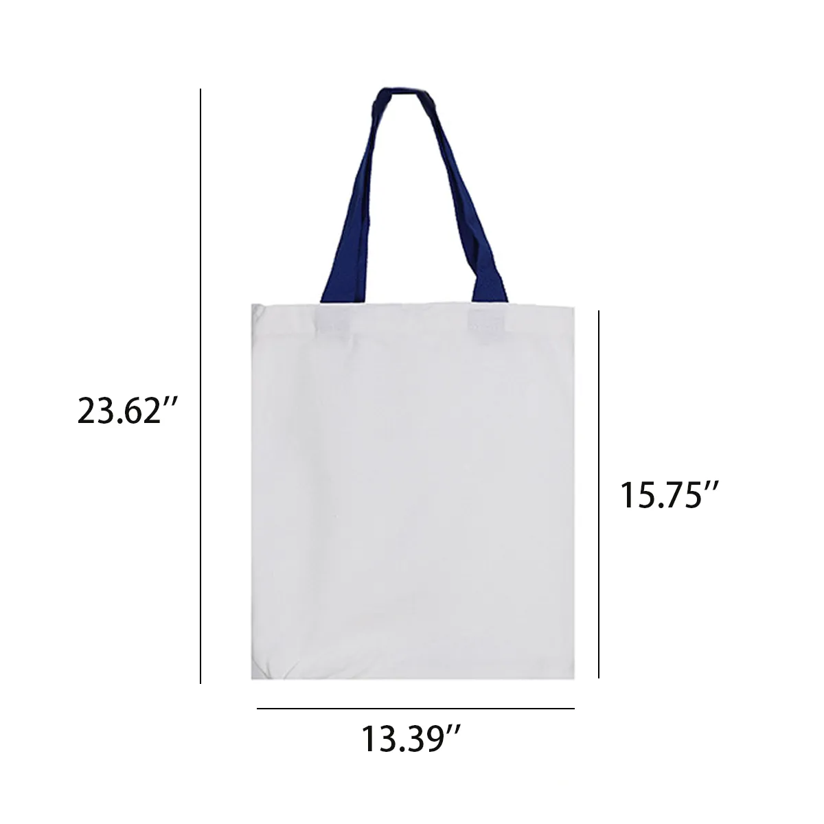 Canvas Shopping Shoulder Tote Reusable Grocery Bag, custom tote bag with logo imprint 5
