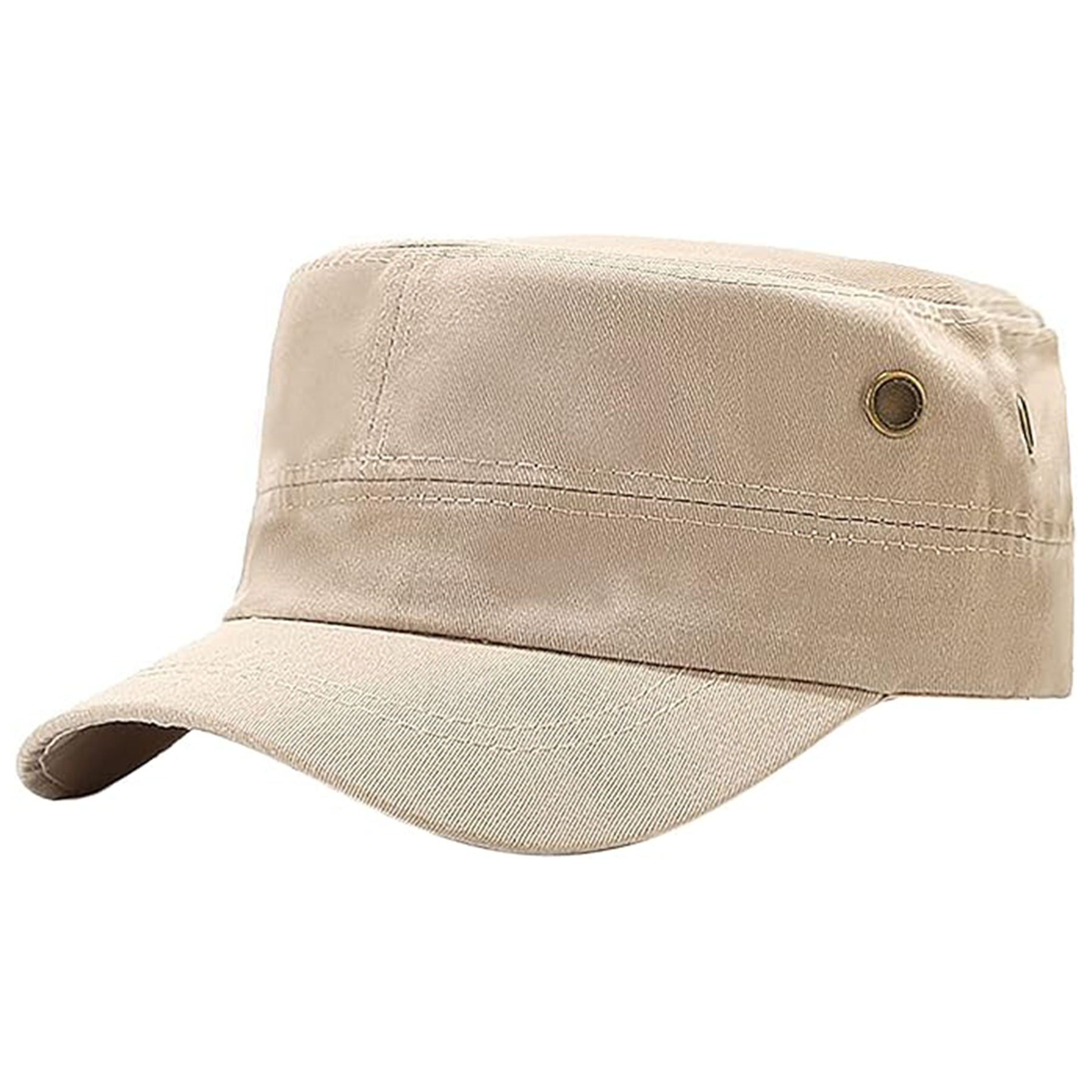 Unisex Cotton Basic Cadet Army Cap 5