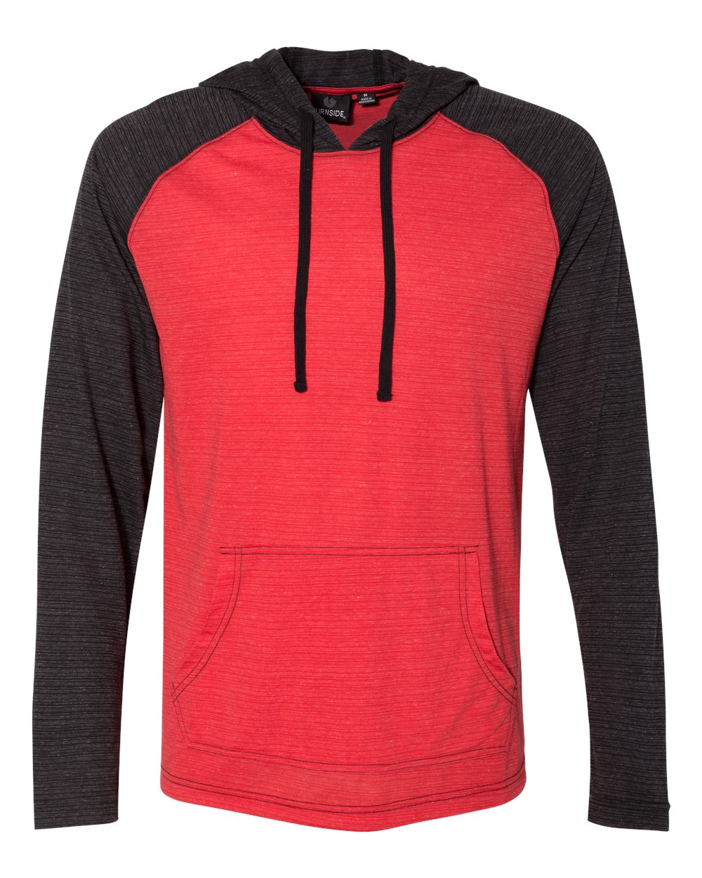 Unisex Yarn-Dyed Hooded Raglan T-Shirt - 8127 9