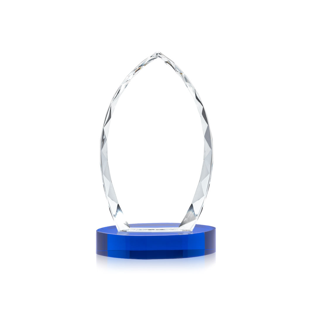 Wilton VividPrint™ Award on Alberton Base - Blue 3