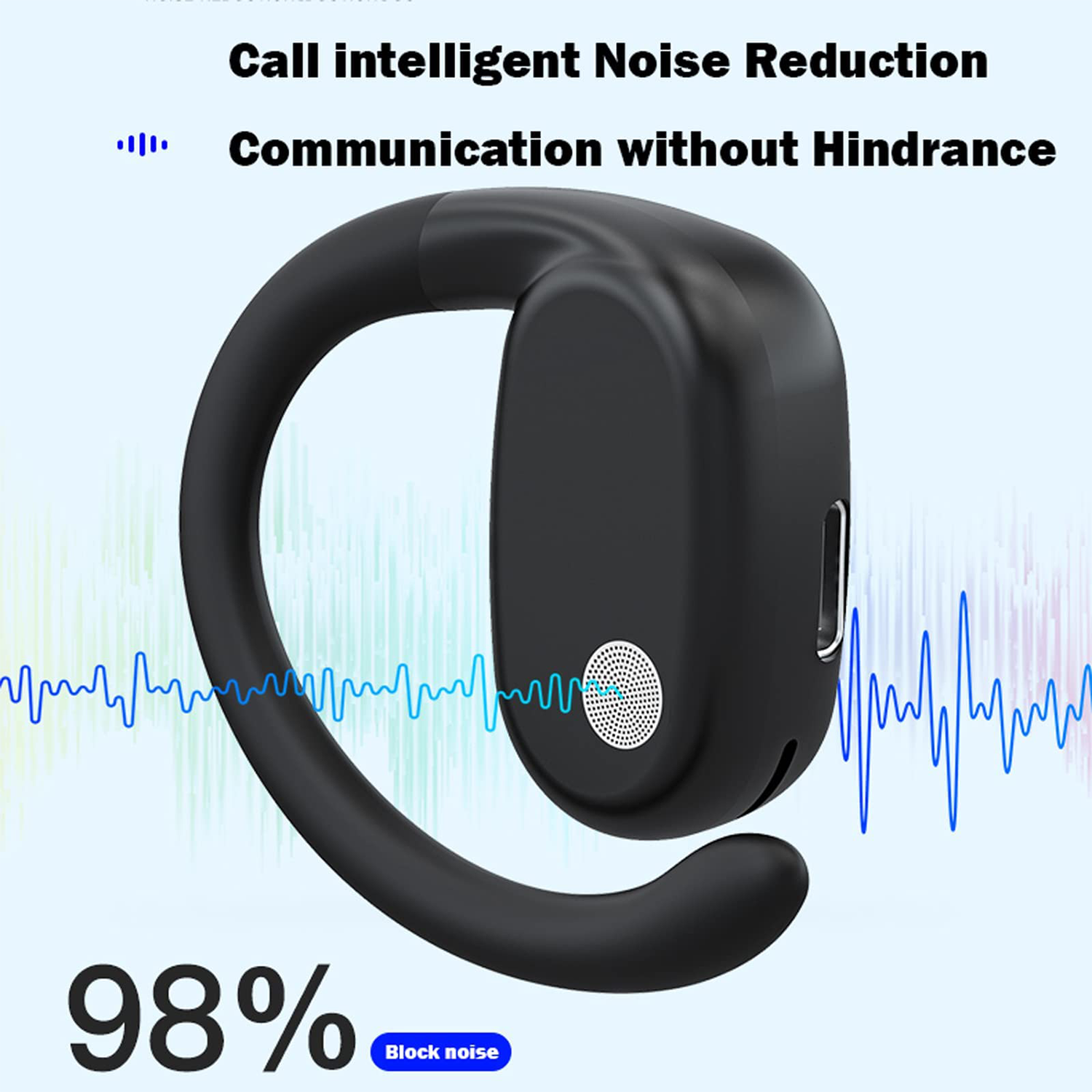 Wireless Bluetooth Headphones – Noise-Canceling & Open-Ear 5