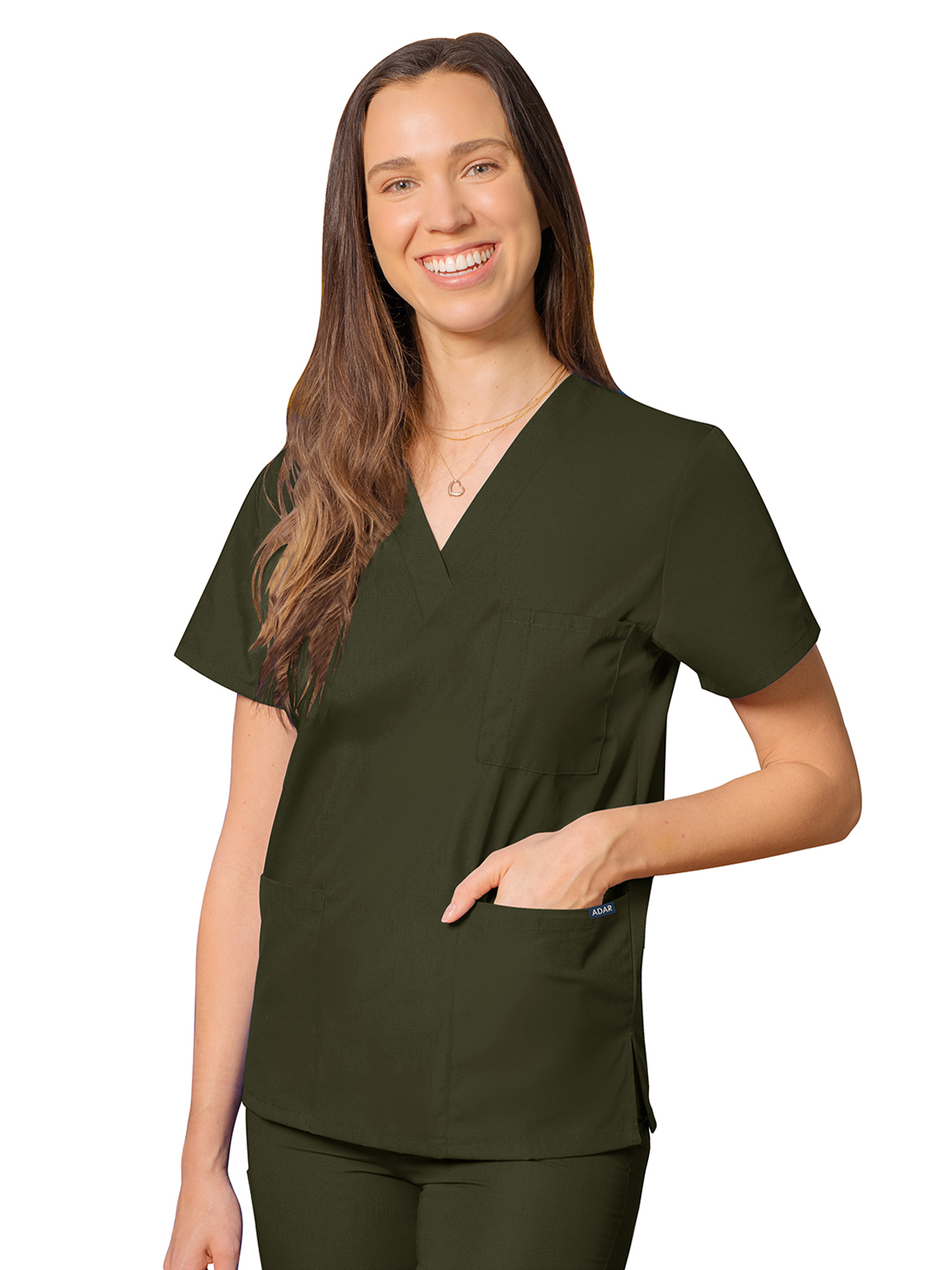 Adar - Universal - Unisex 3-Pocket V-Neck Top 44
