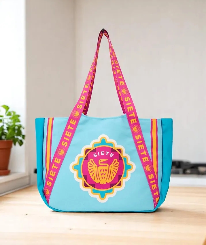 Angled Straps Sublimated Tote 2