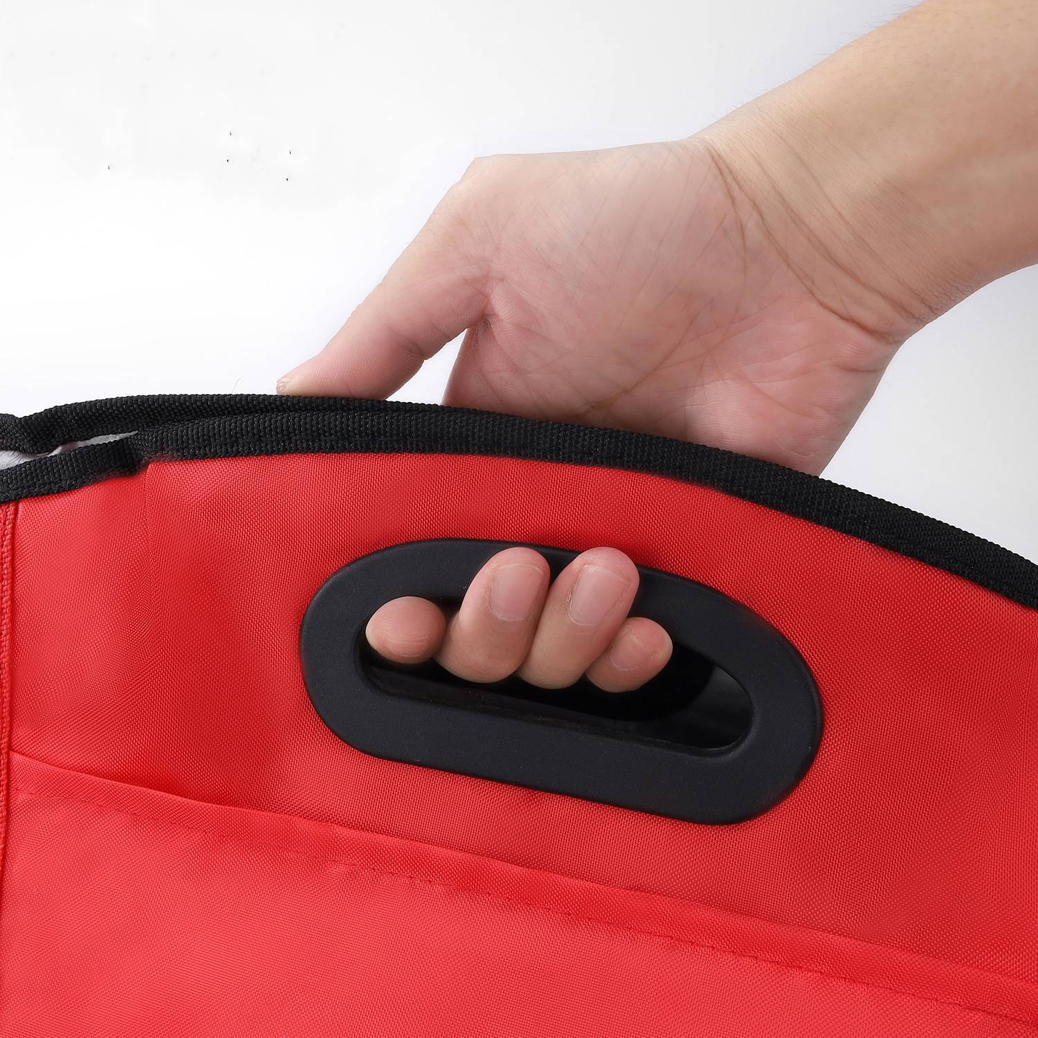 Insulated Lunch Cooler Bucket Shape Bag 4