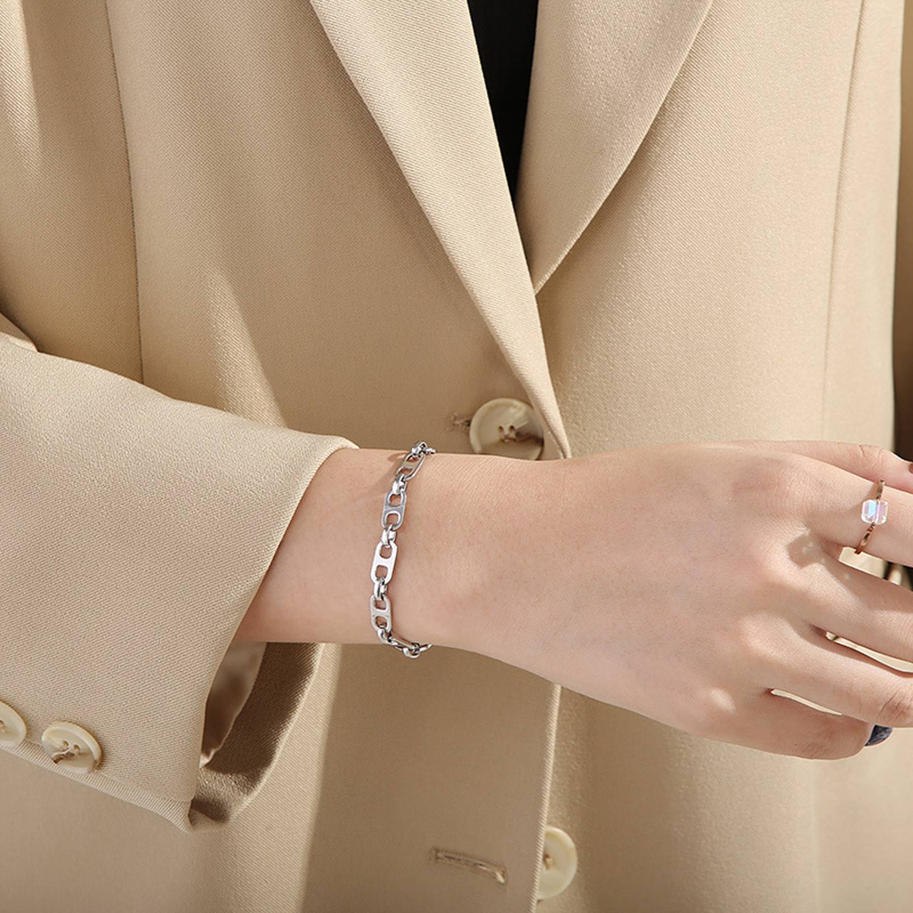 Stainless Steel Chain Bracelet 8