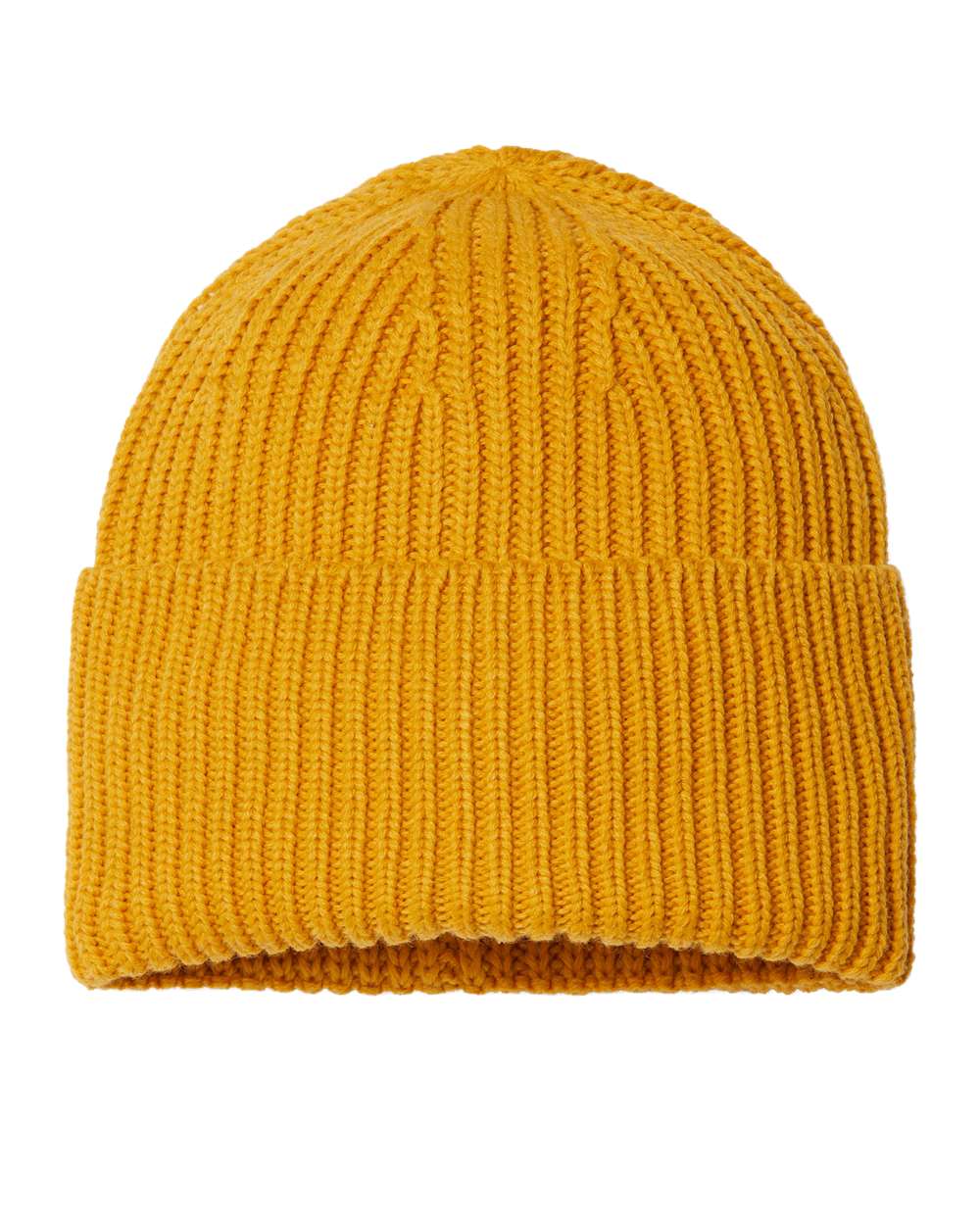 Sustainable Chunky Rib Cuffed Beanie - OAK 33