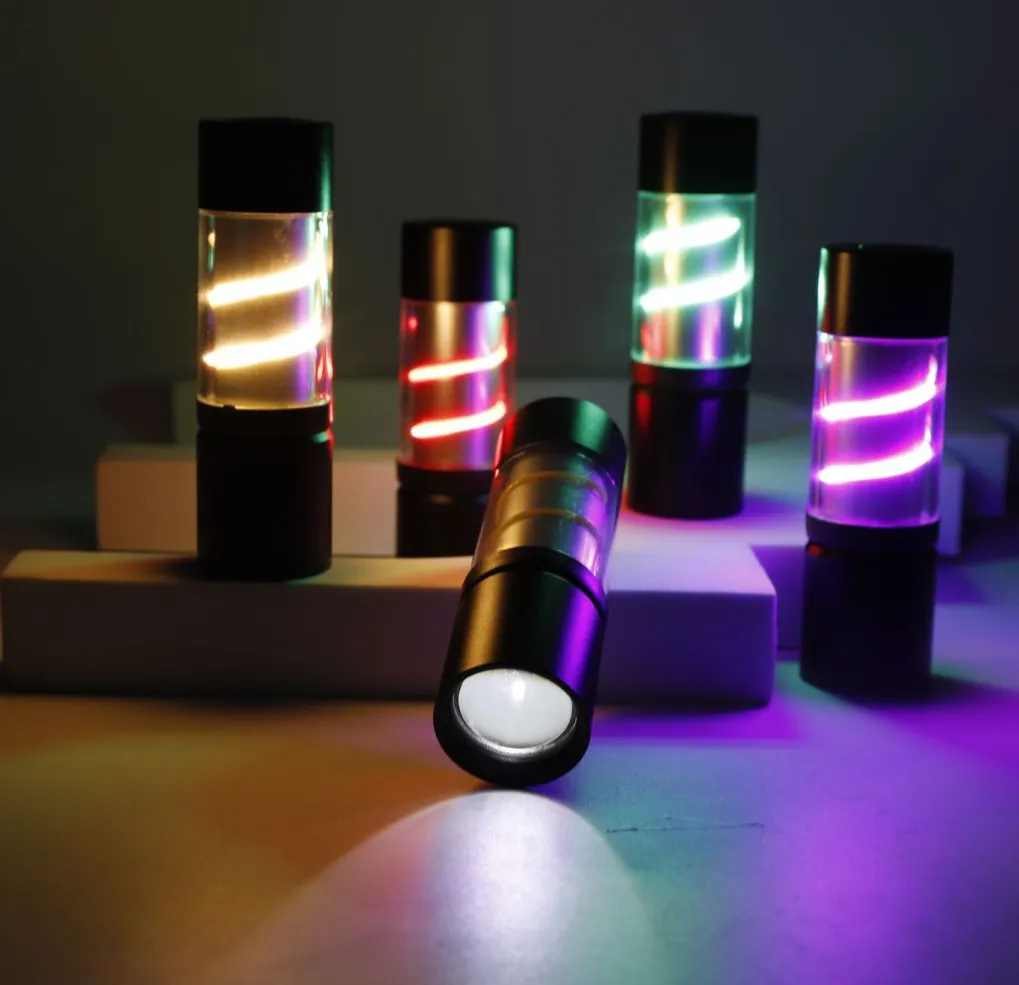 Outdoor Camping LED Atmosphere Light Portable Flashlight 4