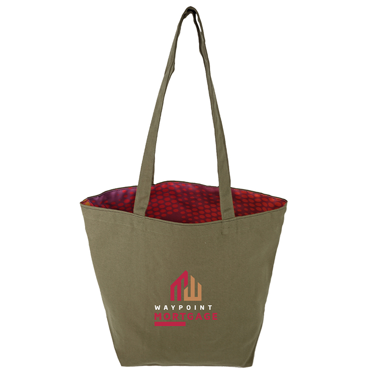 Reversible Colored Cotton Tote 6