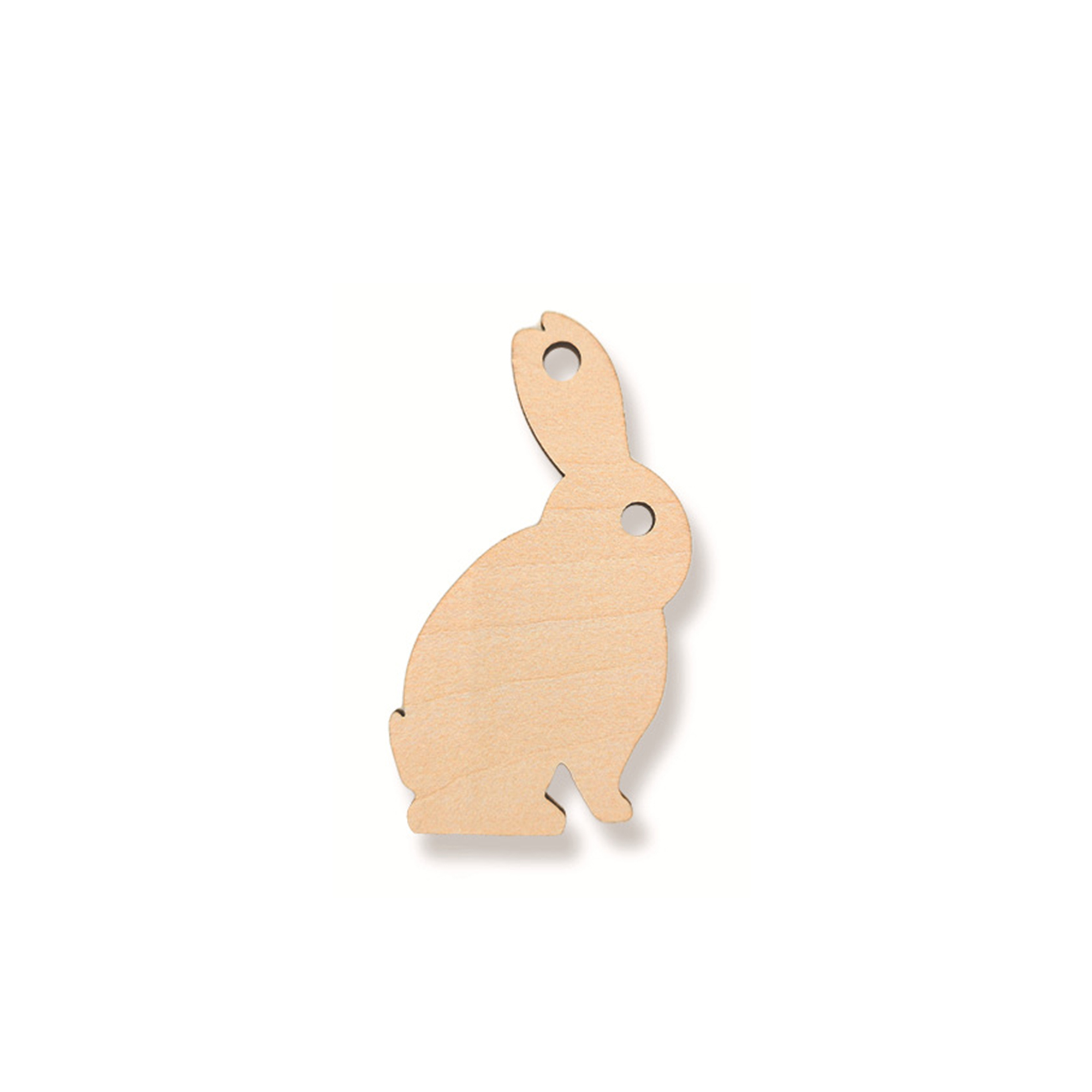 Natural Wood Christmas Tree Pendant 51