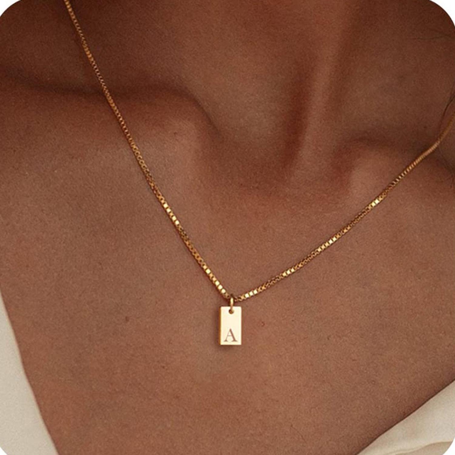 26 English Letter Alloy Necklace 3