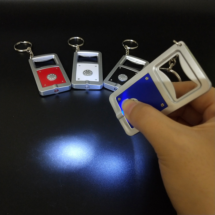3 In 1 LED Light Bottle Opener Key Chain 2