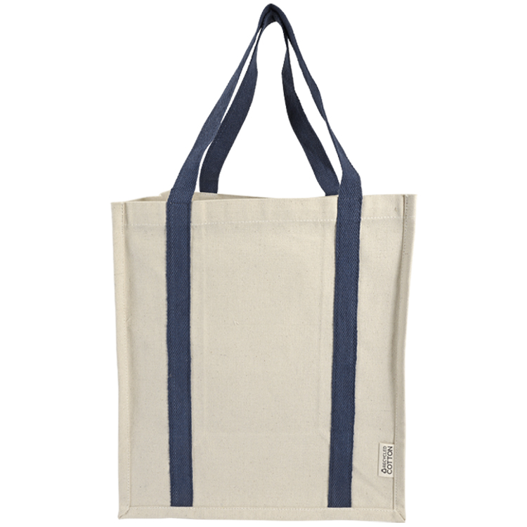 Denver Recycled Cotton Two Tone Shopper Tote 11
