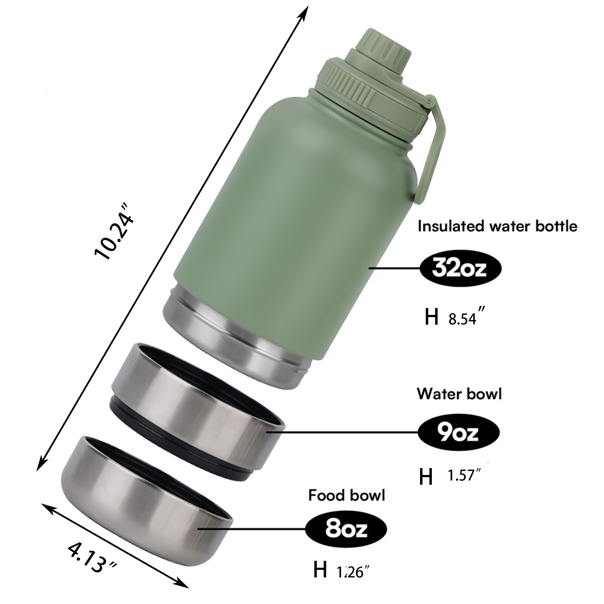 32Oz Sports Outdoor Stainless Steel Thermos Cup 1