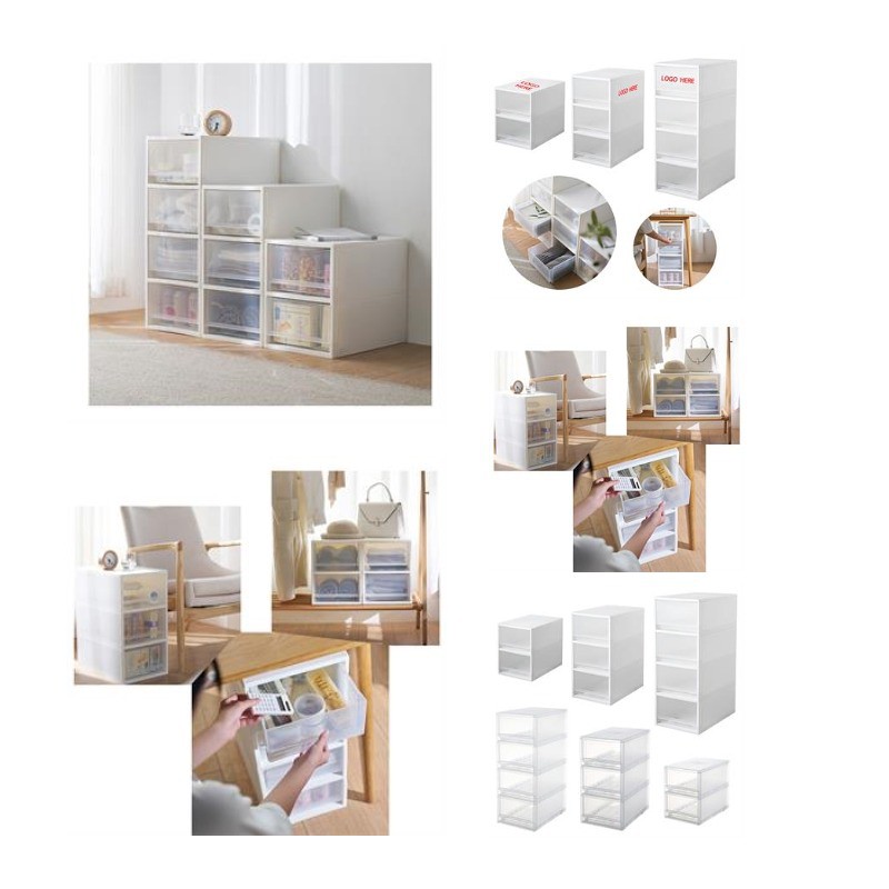 Plastic Drawer Organizer Storage Box