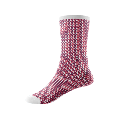 Jacquard Weave Cotton-Blend Quarter Socks 3