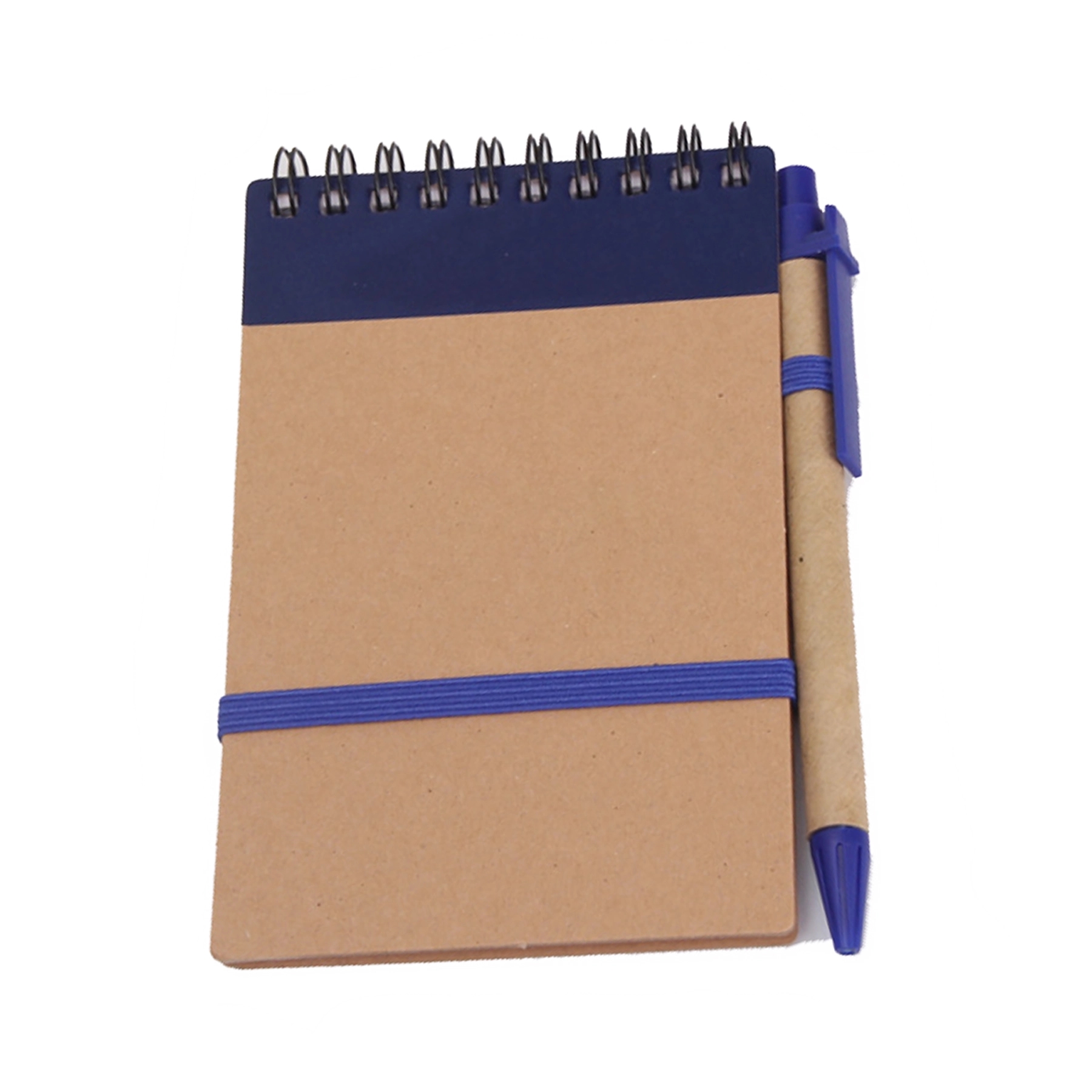 Recycled Spiral Jotter Notebook w/ Pen 2