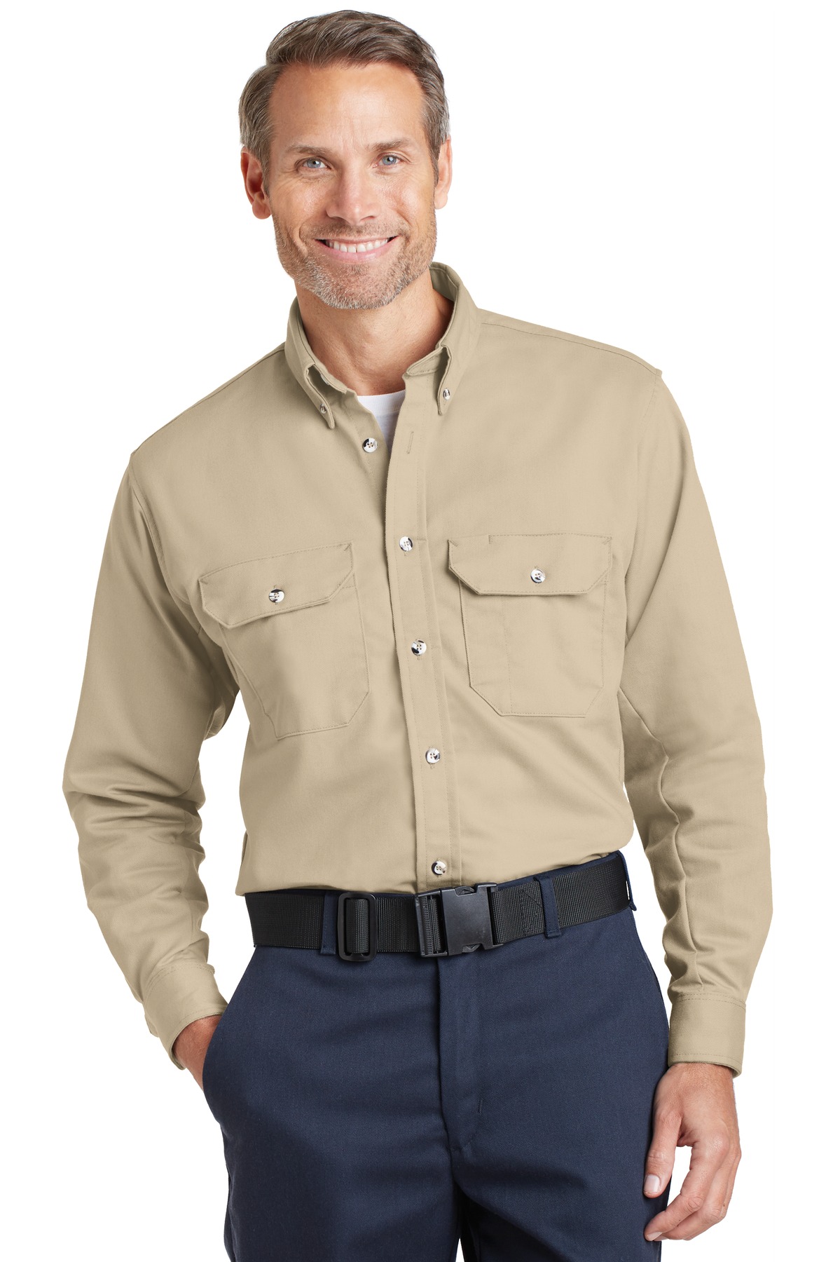 Bulwark EXCEL FR ComforTouch Dress Uniform Shirt. SLU2 8