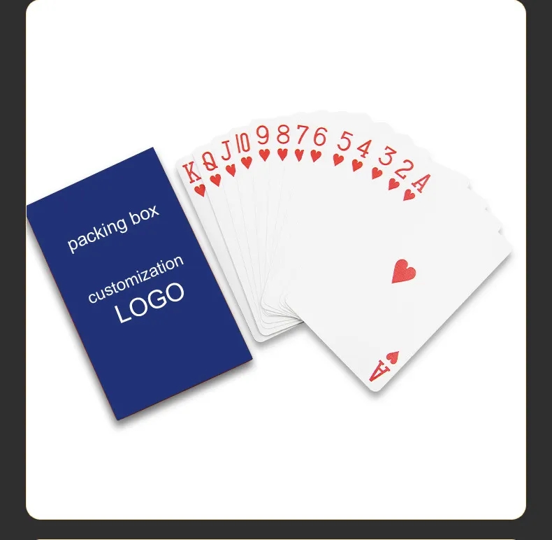 Customized waterproof poker playing cards 6