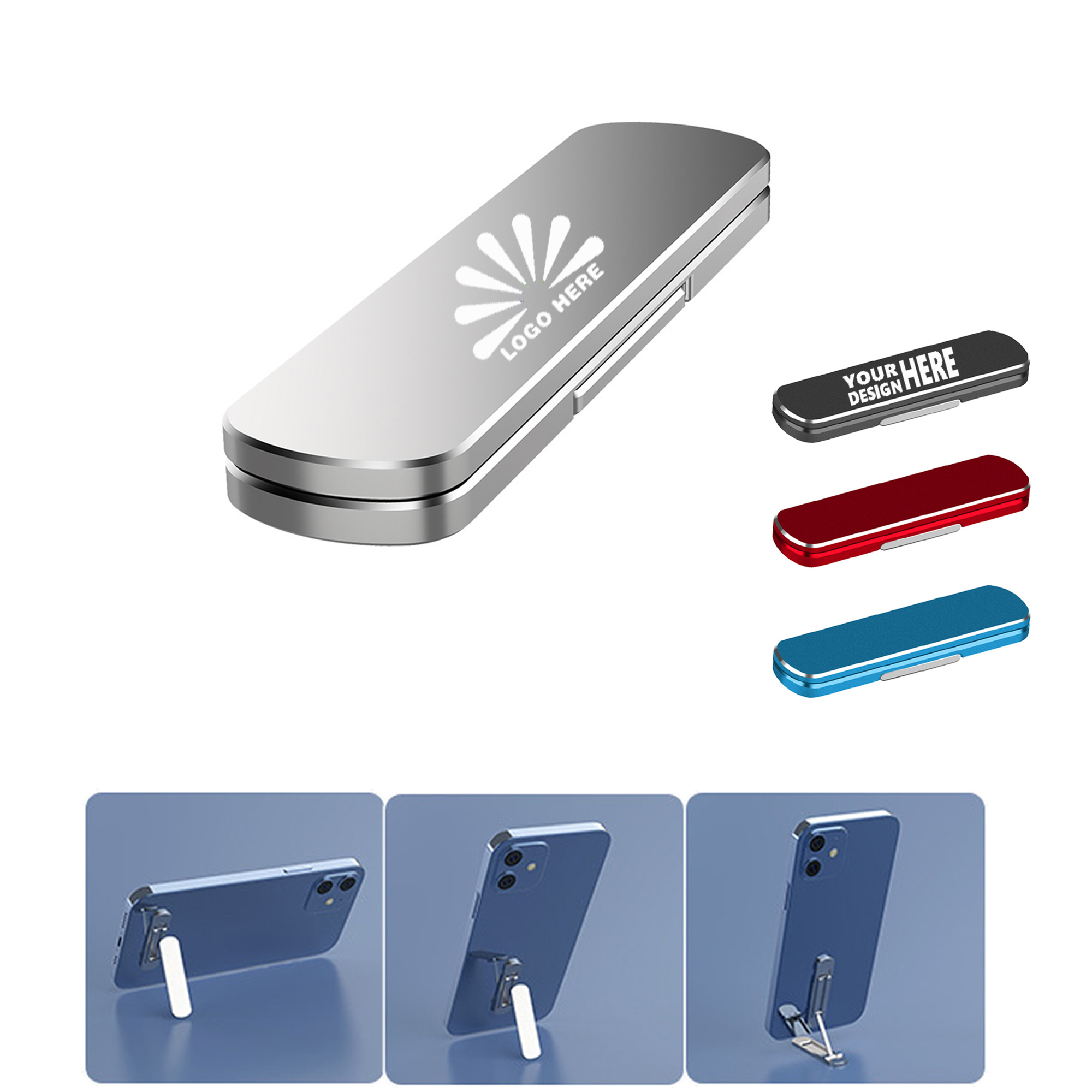 Aluminum Alloy Invisible Foldable Phone Stand 3