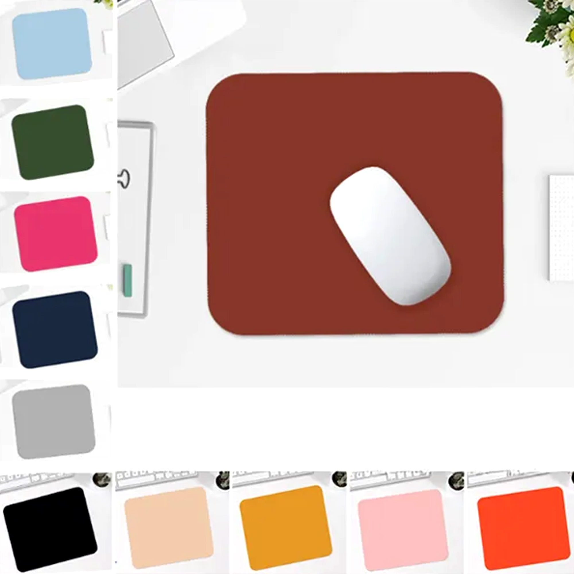 Compact 7.07"x8.8" Mouse Pad ?C Smooth Surface 2