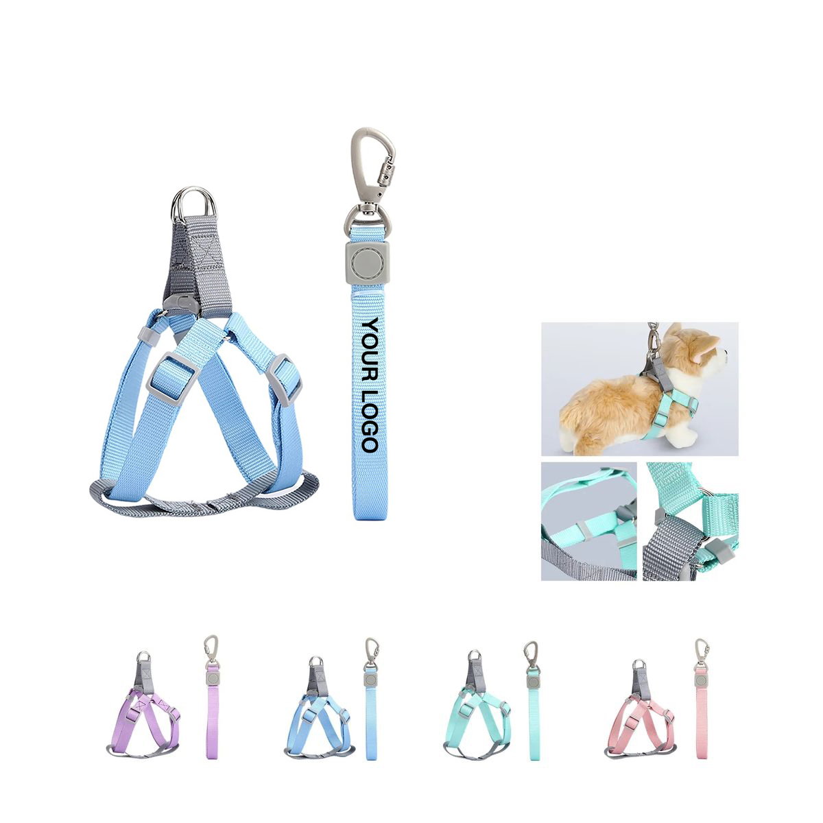 Nylon Long Safety Pet Leash 6