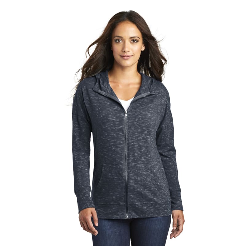 District Women's Medal Full-Zip Hoodie., custom hoodie or sweatshirt with logo imprint 14