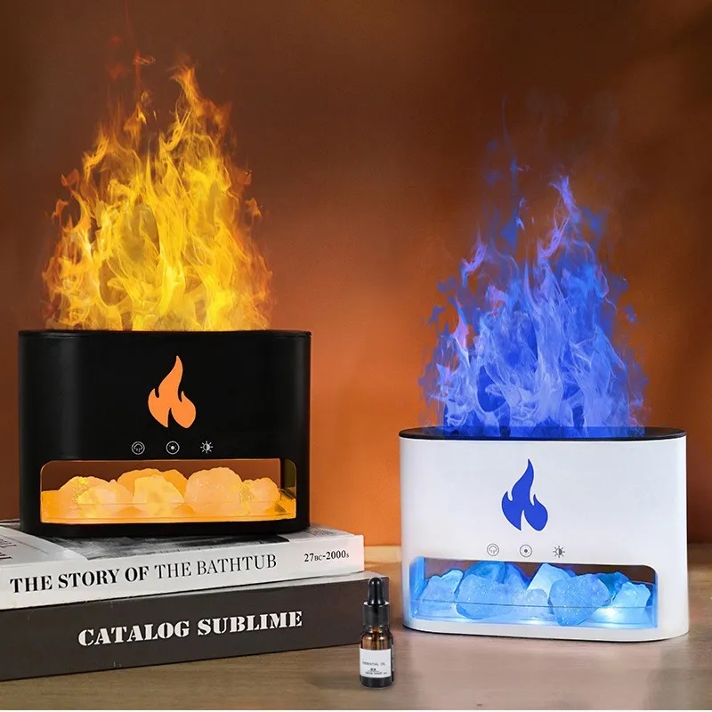 Flame Humidifier Aromatherapy Essential Oil Diffuser 2